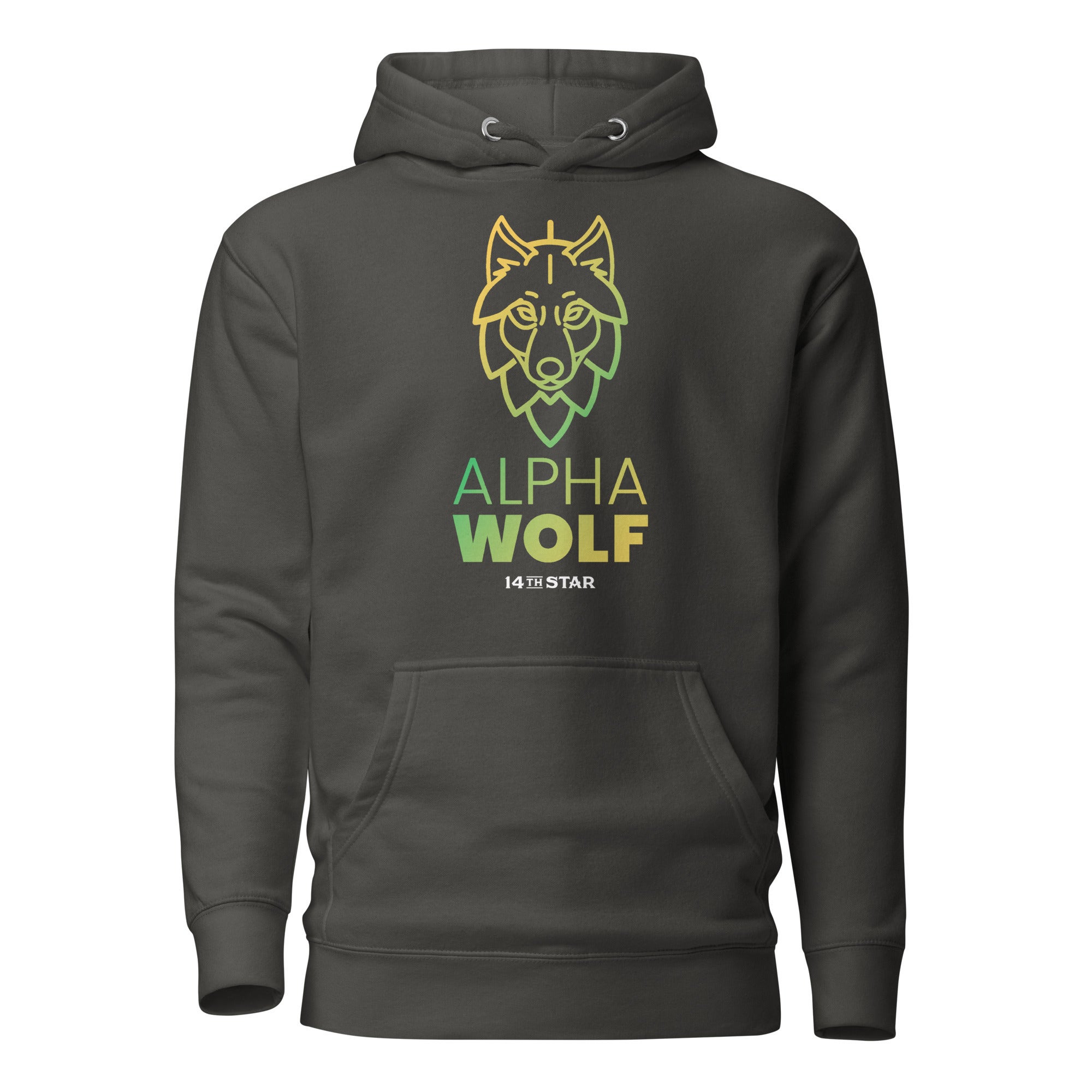 Alpha Wolf Unisex Hoodie | 14th Star Brewing Co.